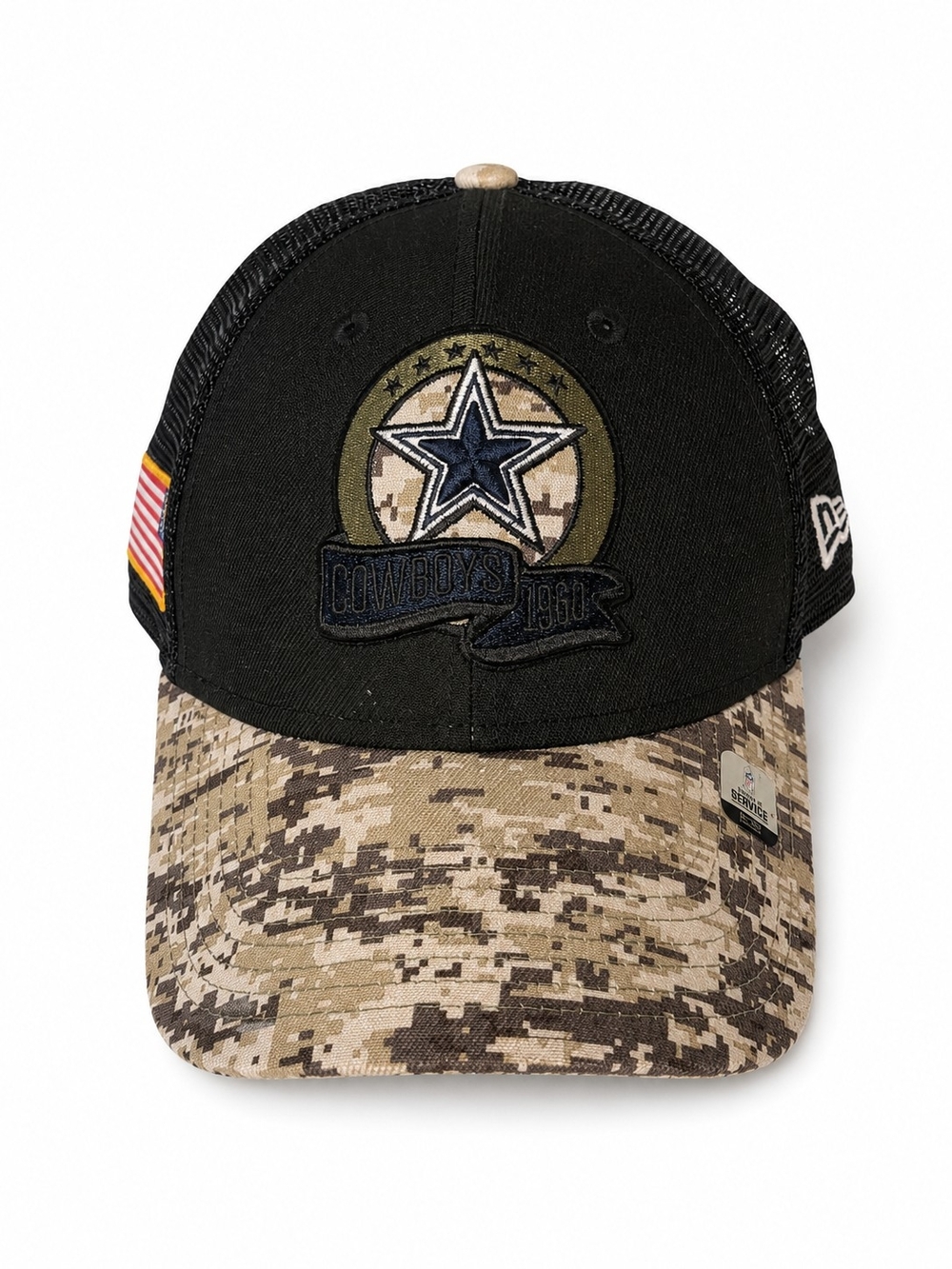 New Era Dallas Cowboys Camo Trucker Cap